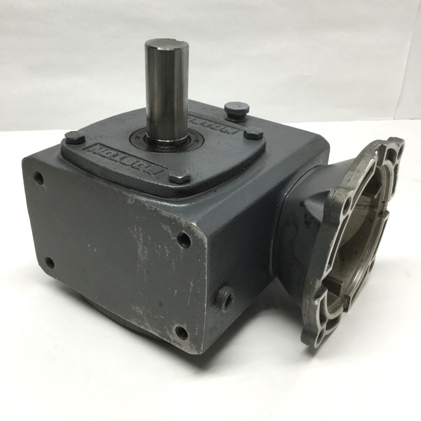 Used Boston Gear F724-25-B5-G Right-Angle Worm Speed Reducer, 56C, 25:1, 1199 lb-in