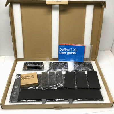 New Fractal Design Define 7 XL Accessories Kit for PC Computer Case, Solid, Black