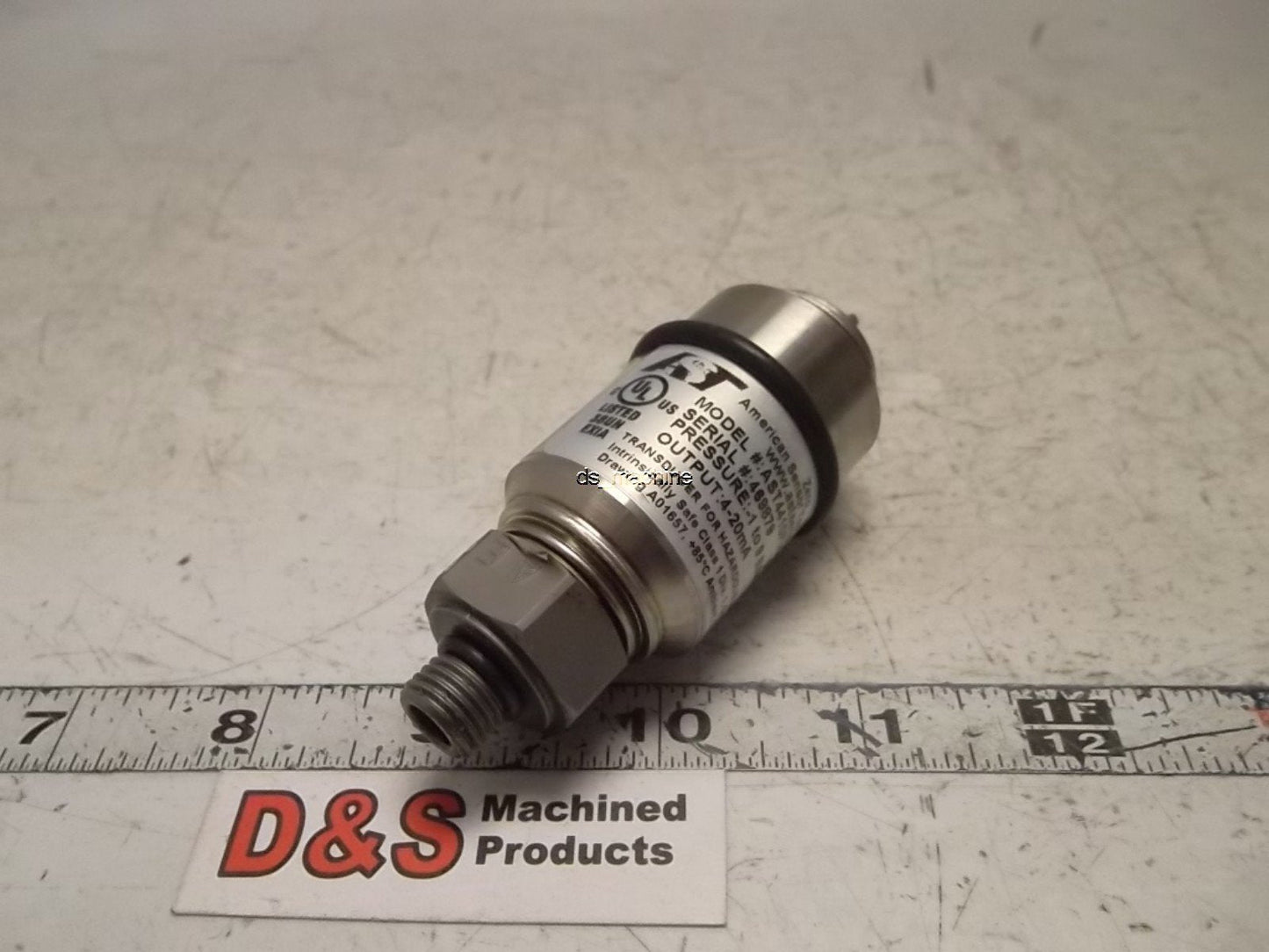 Used American Sensor AST4410 -1 to 9 Bar Pressure Transducer 4-20mA