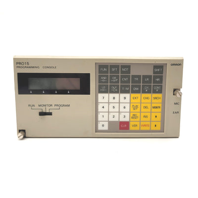 Used Omron C120-PR015, 3G2A6-PR015E Programming Console For C120 PLC