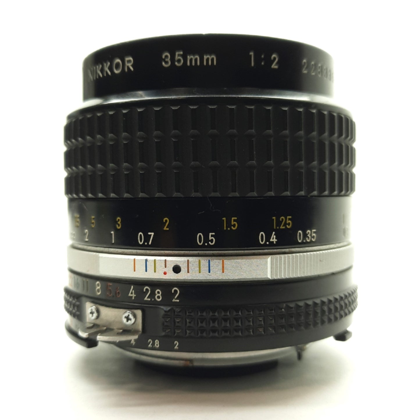 Used NIKON NIKKOR 35mm f/2 Ai-S Camera Lens, 35mm/FX/DX, 35mm FL, f/2-22, F-Mount