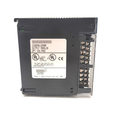 Used GE Fanuc IC693ALG390F Series 90-30 PLC Analog Voltage Output Module, 2-Point