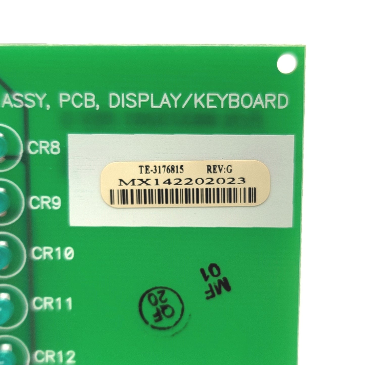 Used Thermo Fisher Scientific 3176815 ASSY PCB Display/Keyboard For 3721 Refrigerator