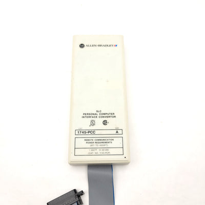 Used Allen Bradley 1745-PCC Ser A SLC Personal Computer Interface Converter