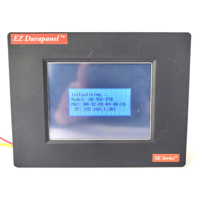 Used AVG Automation EZD-T6C-SE EZ SE Series Color Touchscreen HMI, 6", 320x240, 24VDC