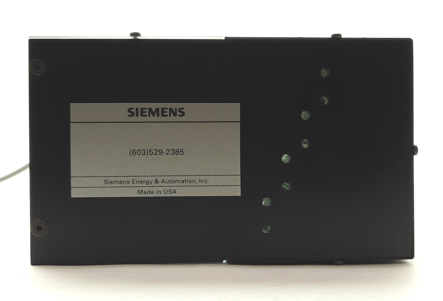 Used Siemens/Omron 302001 SCDI-75 Red LED Diffuse Illuminator 3 x 2.3" Aperture 24VDC