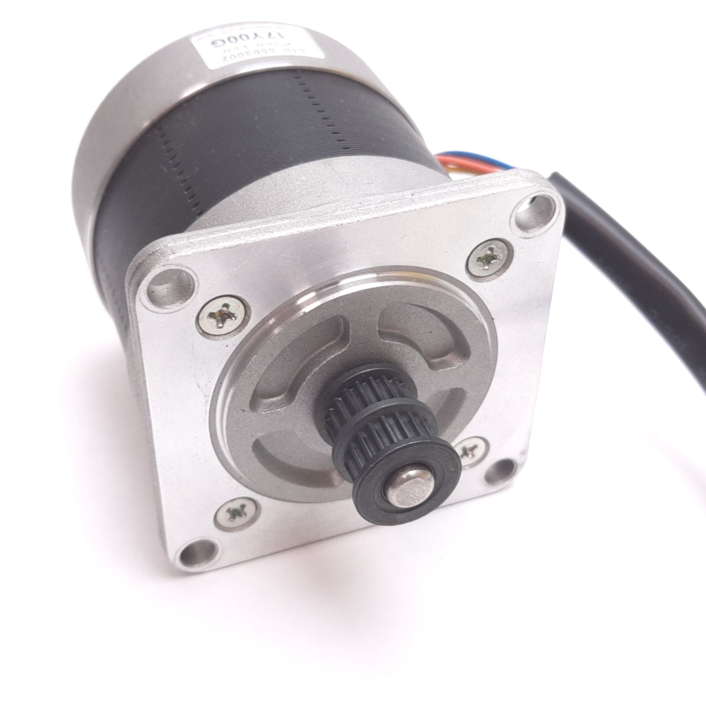 Used Shinano STH-55D3002 17Y00G Stepper Motor, Resolution: 1.8ø/Step, Shaft: 0.25"