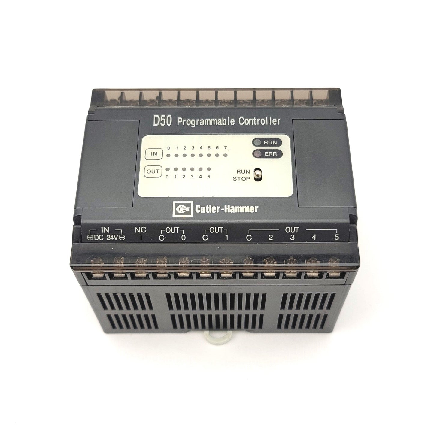 Used Cutler Hammer D50DCD14 D50 Programmable Controller 24VDC 8 Inputs, 6 Outputs