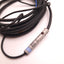 Used Lot of 2 Keyence EM-005 Proximity Sensor with Cable Amplifier, 1.0mm Range, N.O.