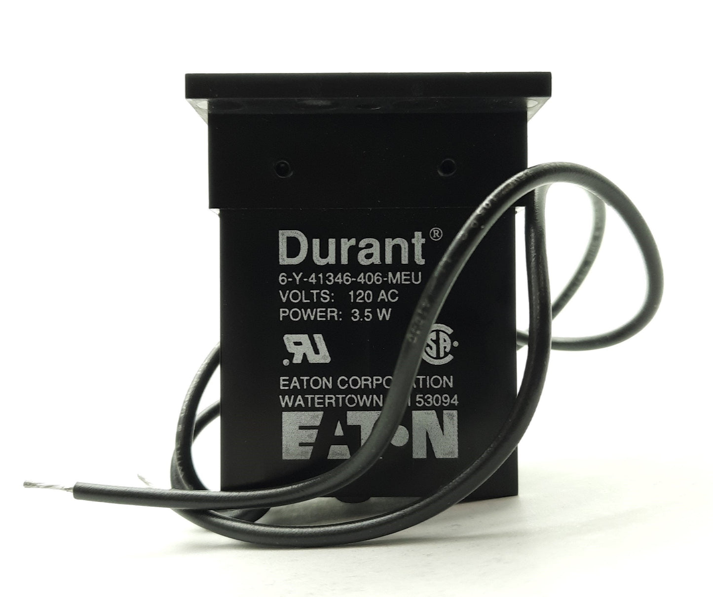 New Other Eaton 6-Y-41346-406-ME Durant Panel Mount Totalizer, 6-Digit, 1000CPM, 120VAC