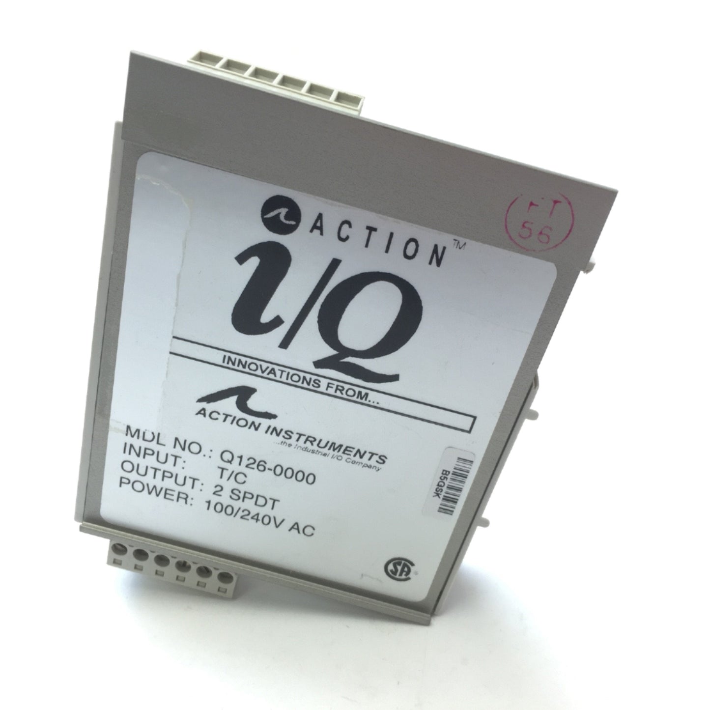 Used Action Instruments Q126-0000 Setpoint Module Input T/C, Output 2 SPDT 100/240VAC