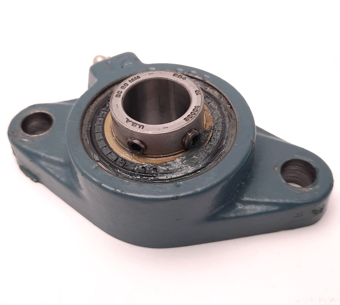 Used Dodge SC 20mm Bearing with Flange Bearing Carrier, 19mm Bore, 90mm C2C Flange