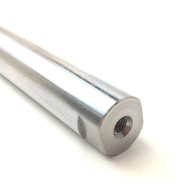 New – Open box Misumi PSFJZ20-210-M6-N6-SC0 Steel Shaft w/Flats, Diameter: 20mm Length: 210mm