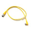 New Balluff BCC0J9A Double-Ended Cordset M8 Female M12 Male, 4-Pin, 60VAC/DC 4A 0.6m