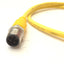 New Balluff BCC0J9A Double-Ended Cordset M8 Female M12 Male, 4-Pin, 60VAC/DC 4A 0.6m