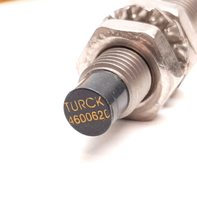 Used Turck Ni4U-EG08-AP6X-V1131 Inductive Proximity Sensor, 4mm, 10-30VDC, With Cable