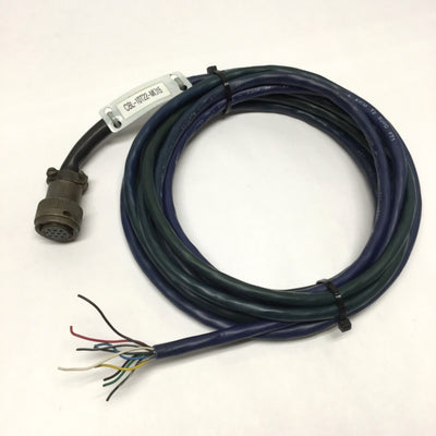 Used Autotech CBL-10T22-M015 Single-Turn Resolver Cable 10-pin MS Connector, 15ft