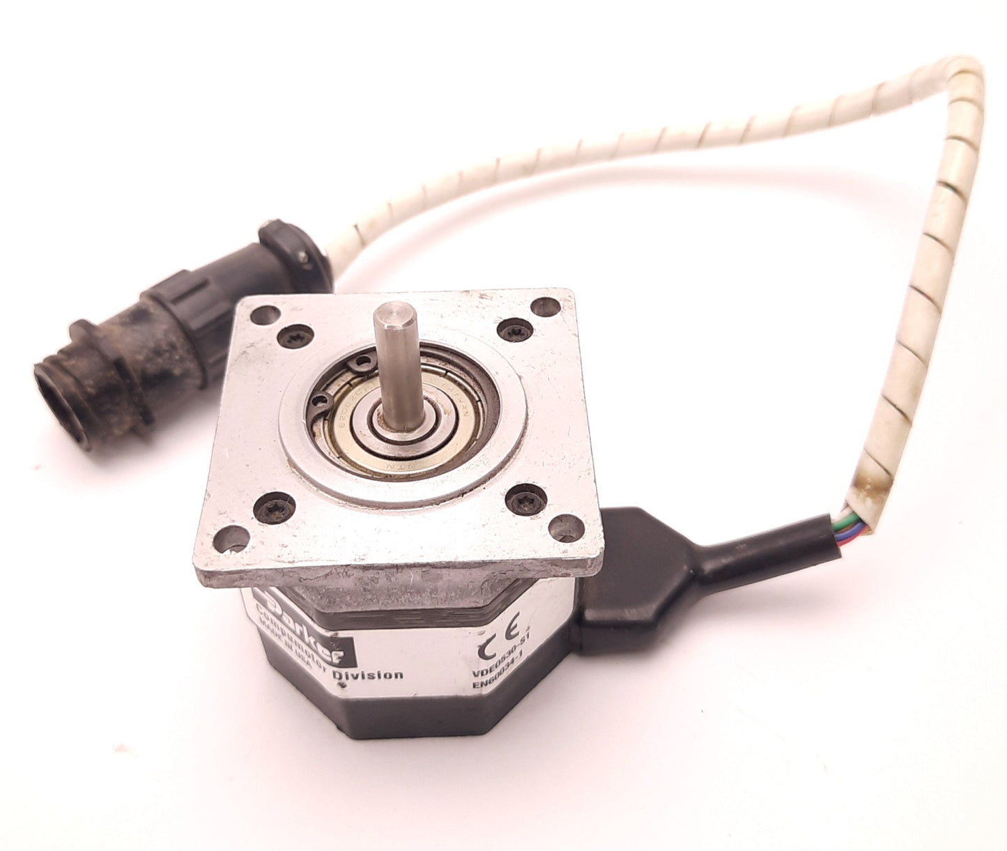 Used Parker OS21A-SNFLY Stepper Motor, 3.7A, 40v DC, 60W, 1500RPM, 1.8 Degree Step