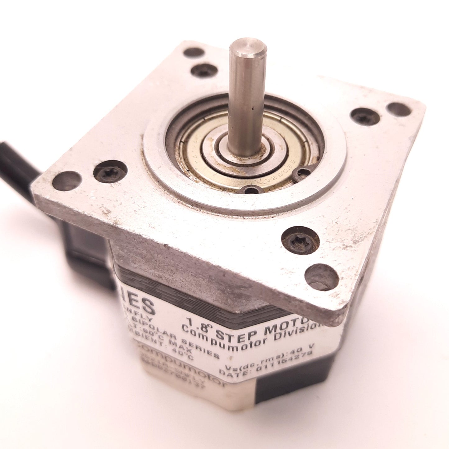 Used Parker OS21A-SNFLY Stepper Motor, 3.7A, 40v DC, 60W, 1500RPM, 1.8 Degree Step