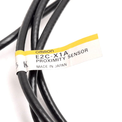 Used Omron E2C-X1A Inductive Proximity Sensor, Sensing Range: 1mm, Barrel: M5