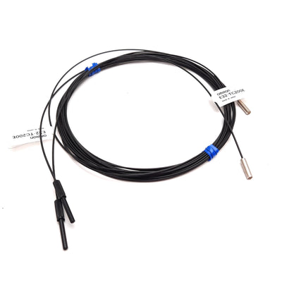 New Other Omron E32-TC200E Photoelectric Fiber Optic Cable, Through-Beam, Barrel: M3, 2m