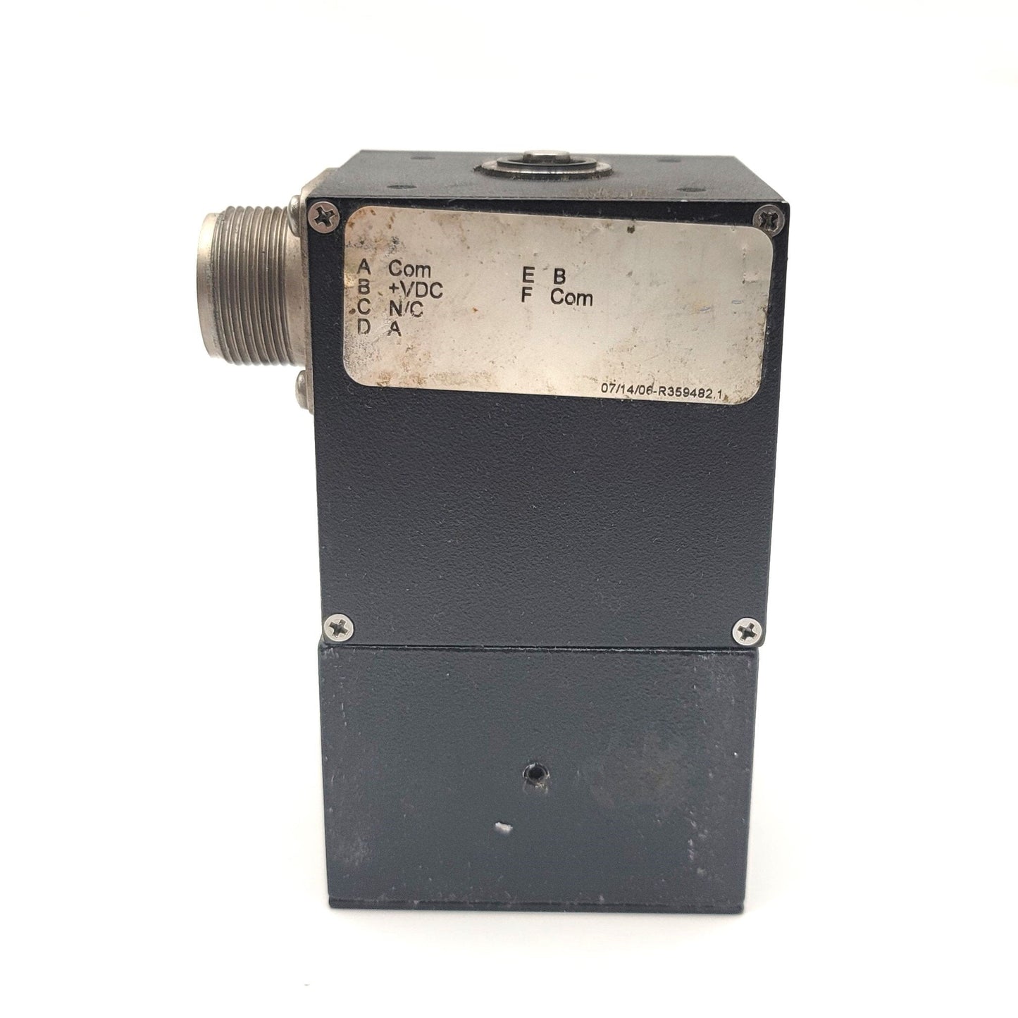 Used Accu-Coder LCE01-1-100-Q-OC-S Linear Cable Encoder, 100 CPI, 5-28VDC, 6-Pin MS