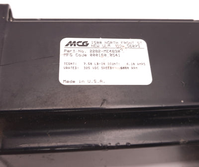 Used MCG 2282-ME4890 Servo Motor 325VDC, 4.1 Amps, 6000 RPM, 7.50 Lb-In NEMA 23