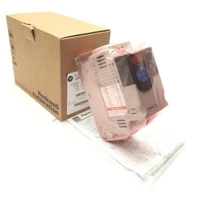 New Other Allen Bradley 22F-V2P5N103 AC Drive Out: .5HP 3PH 230VAC 2.5A In: 1PH 120VAC 9A