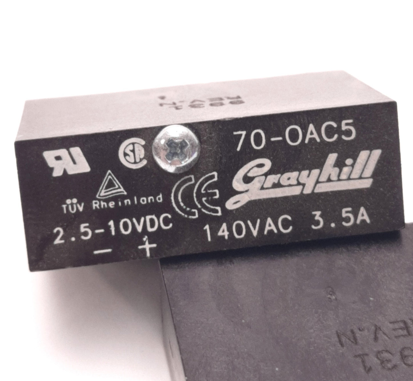 Used Lot of 3 Grayhill 70-OAC5A AC Output Digital Control Module 240VAC 3.5A N.O. ZVT