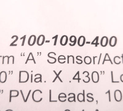 New Reed Dev Co 2100-190-400 Sensor/Actuator Set, 170v DC Max, 0.4A Max SPST