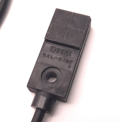 Used SUNX GXL-N12F Proximity Sensor, 12-24VDC, 2mm Sensing Range, NPN N.O.