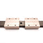 Used PBC Linear MR15-210-2 Mini-Rail Linear Guide, 2x Carriages, 210mm Rail