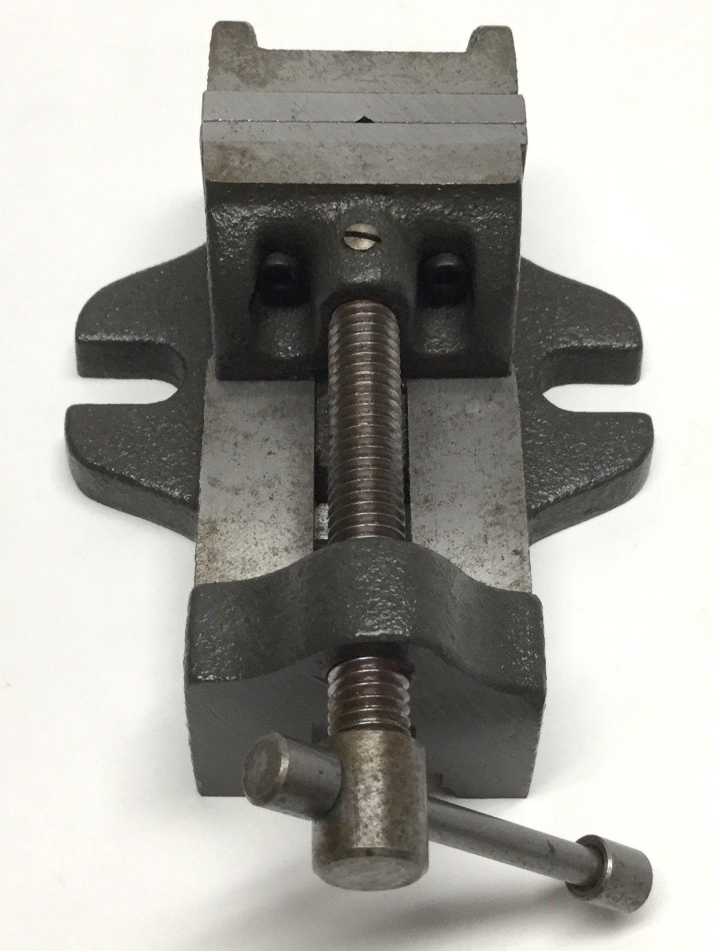 Used Palmgren 9612153 Horizontal Drill Press Vise 1.5" Jaw Opening x 1" Throat Depth