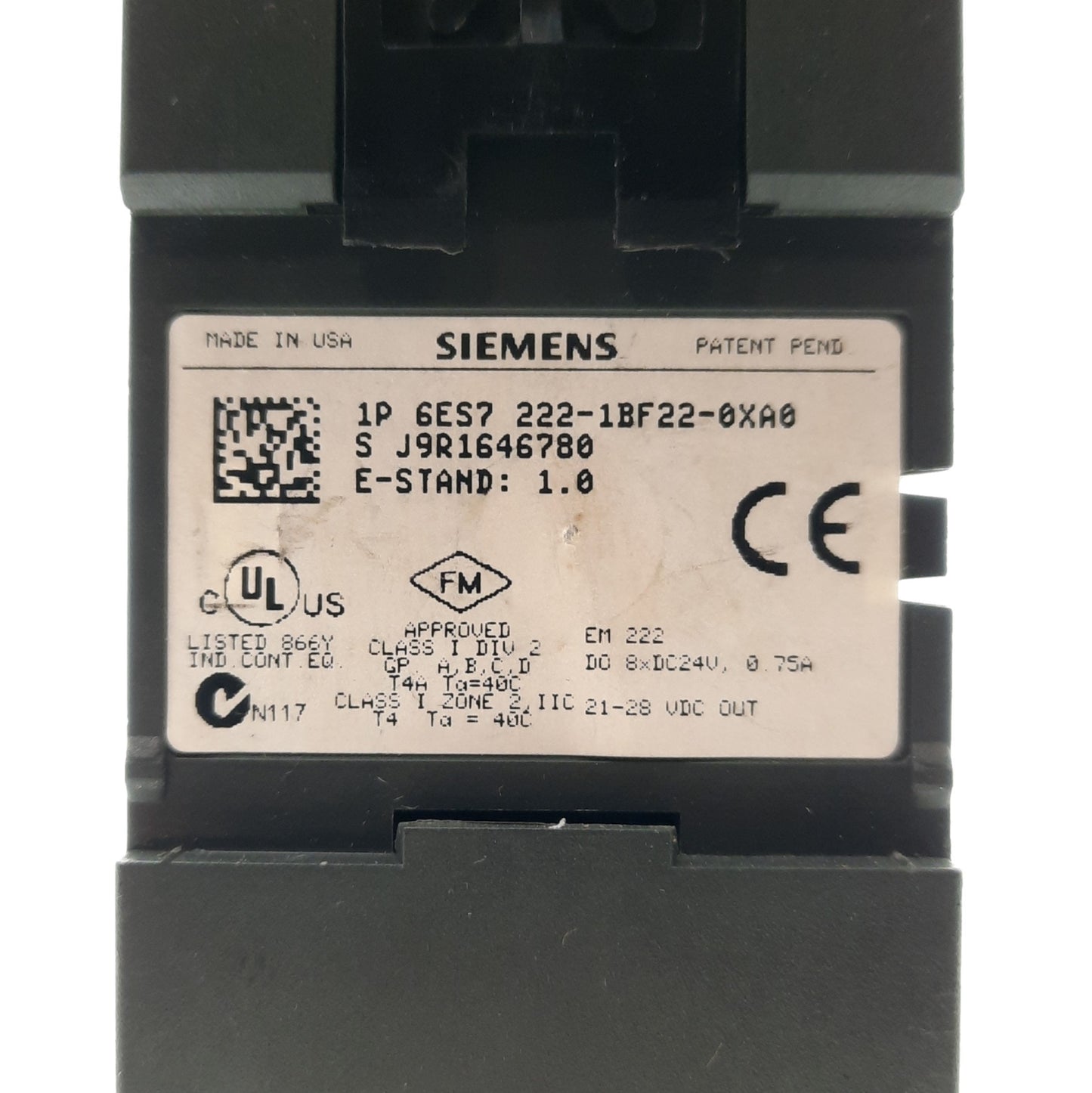 New Other Siemens 6ES7 222-1BF22-0XA0 S7-200 SIMATIC Digital Output Module, 8-Point, 24VDC