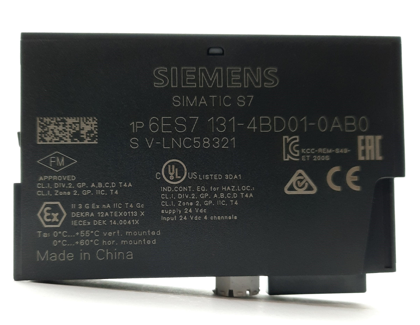 New Other Siemens 6ES7 131-4BD01-0AB0 SIMATIC ET 200S Digital Input Module, 4-Point, 24VDC