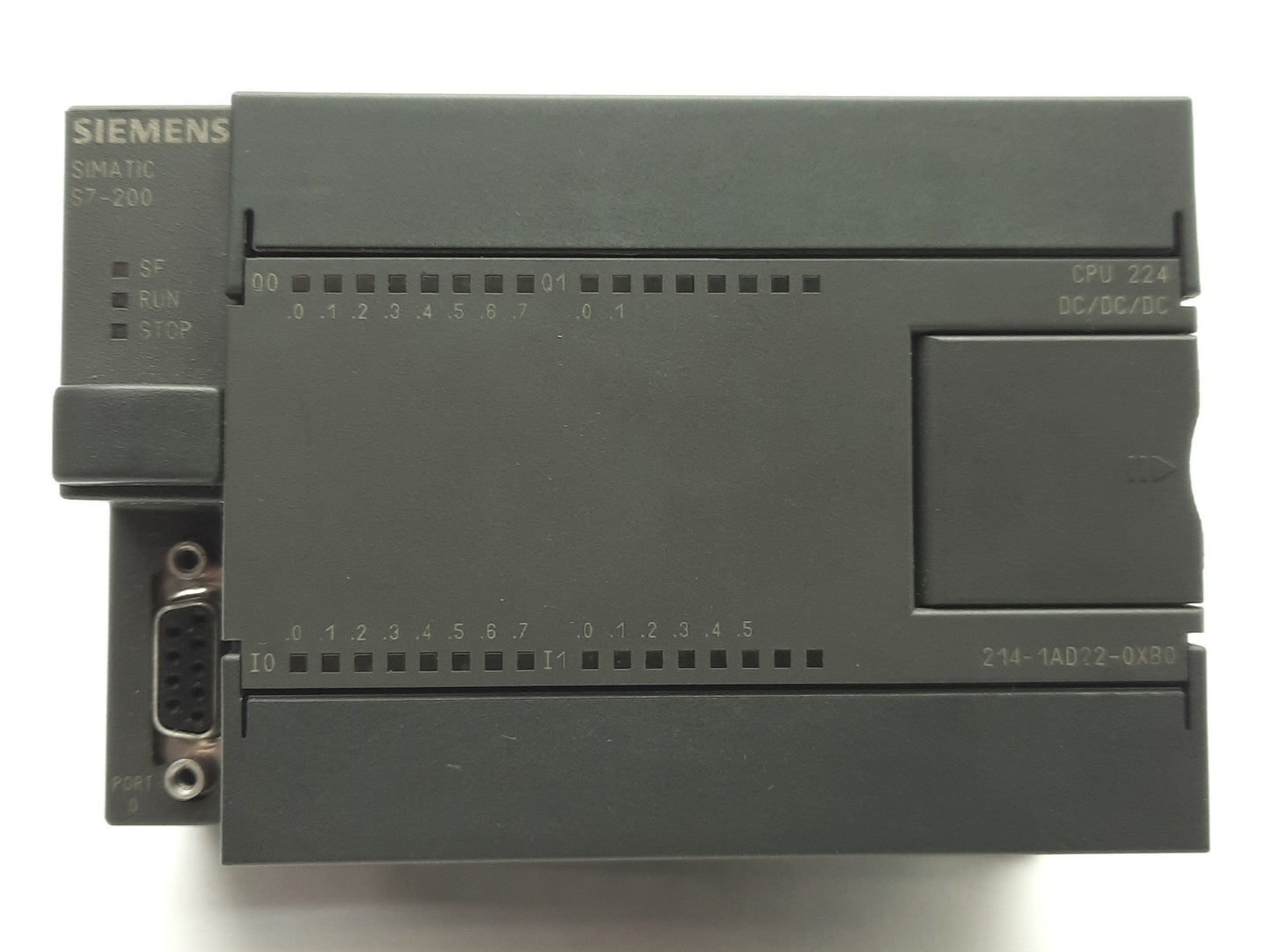 Used Siemens 6ES7 214-1AD22-0XB0 SIMATIC S7-200 CPU 224 PLC Processor, 24VDC