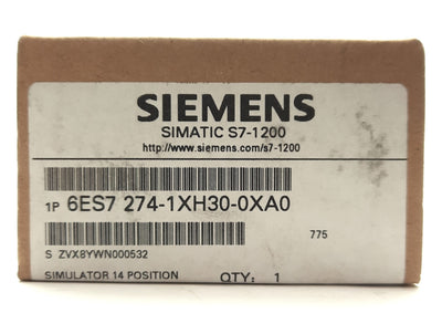 Used Siemens 6ES7 274-1XH30-0XA0 SIMATIC S7-1200 I/O Simulator, 14 Point