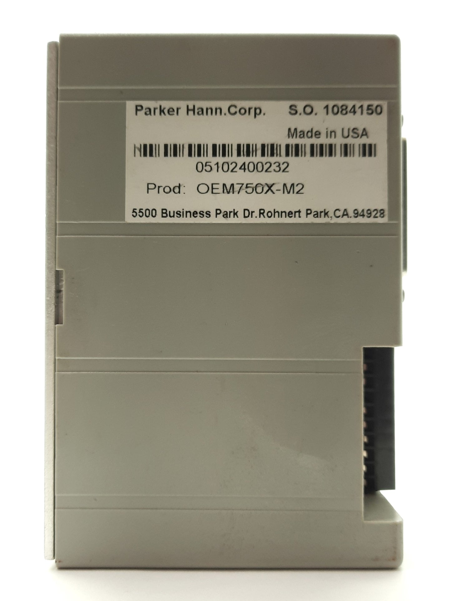 Used Parker OEM750X-M2 Compumotor Stepper Drive/Indexer 2-Phase .15-7.5A 24-75VDC 2A