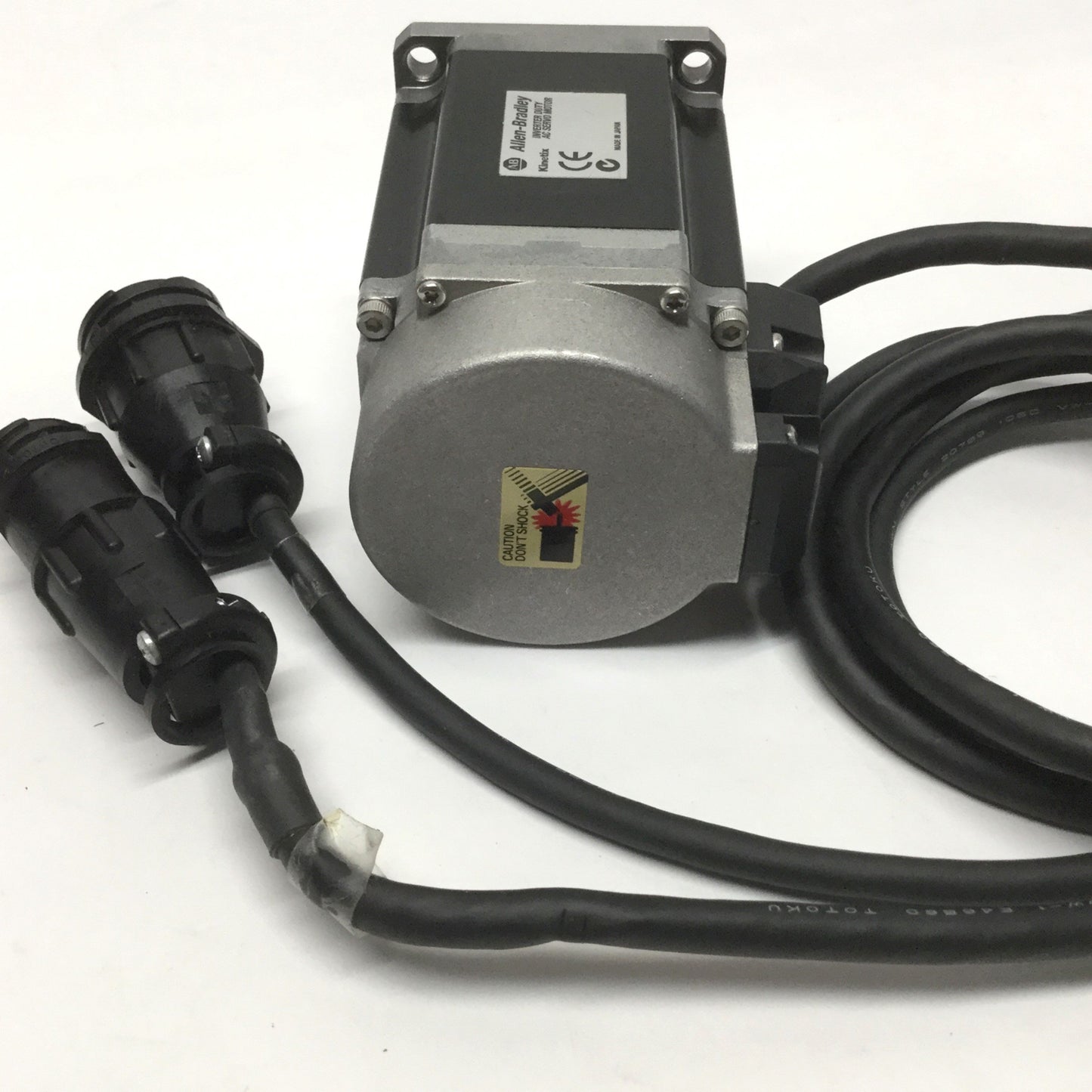 Used Allen Bradley TLY-A230P-BJ62AA Kinetix Servo Motor 230VAC, Ø12mm Shaft, 70mm