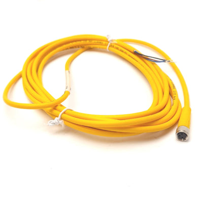 Used TURCK PKG 3M-4 Sensor Cable 4-Meter 3- Wire M8 to Flying Leads 125 VAC/VDC 4A