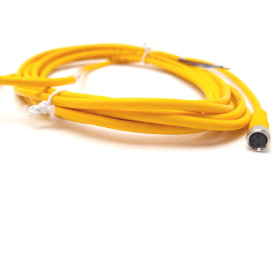 Used TURCK PKG 3M-4 Sensor Cable 4-Meter 3- Wire M8 to Flying Leads 125 VAC/VDC 4A