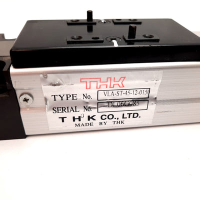 Used THK VLA-ST-45-12-0150 Linear Actuator, Stroke: 150mm, Lead: 12mm, 8mm Shaft