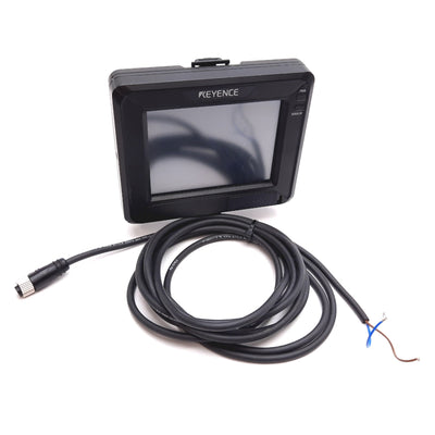 Used Keyence IV-M30 Touch Screen Monitor/Controller 3.5" TFT Color 24V for IV Cameras