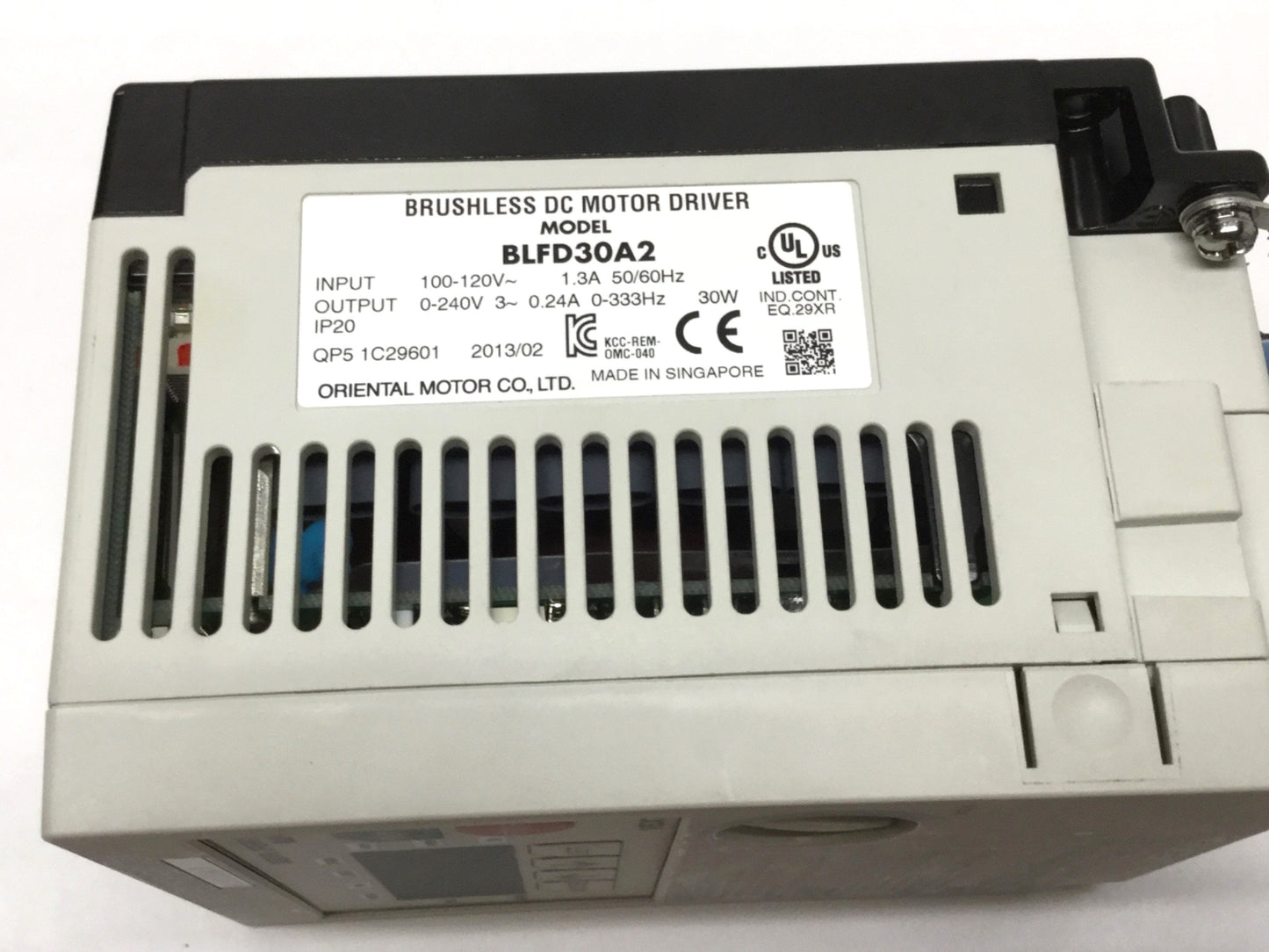 Used Oriental BLFD30A2 Vexta Brushless DC Motor Speed Controller Driver, 100-120VAC