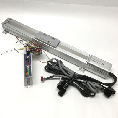 Used IAI RCA-SA6C ROBO Cylinder Linear Ball Screw Actuator w/Paired Controller 300mm