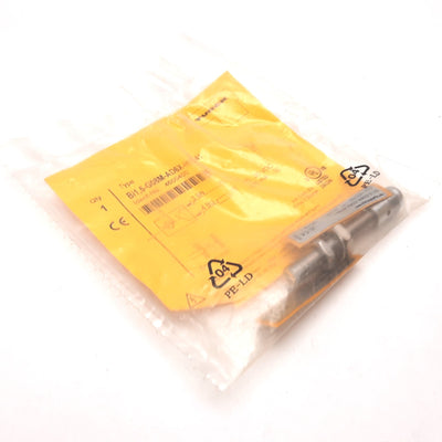 New Turck Bi1.5-G08M-AD6X-H1341 Inductive Proximity Sensor, 1.5mm, 10-30VDC, 4-Pin