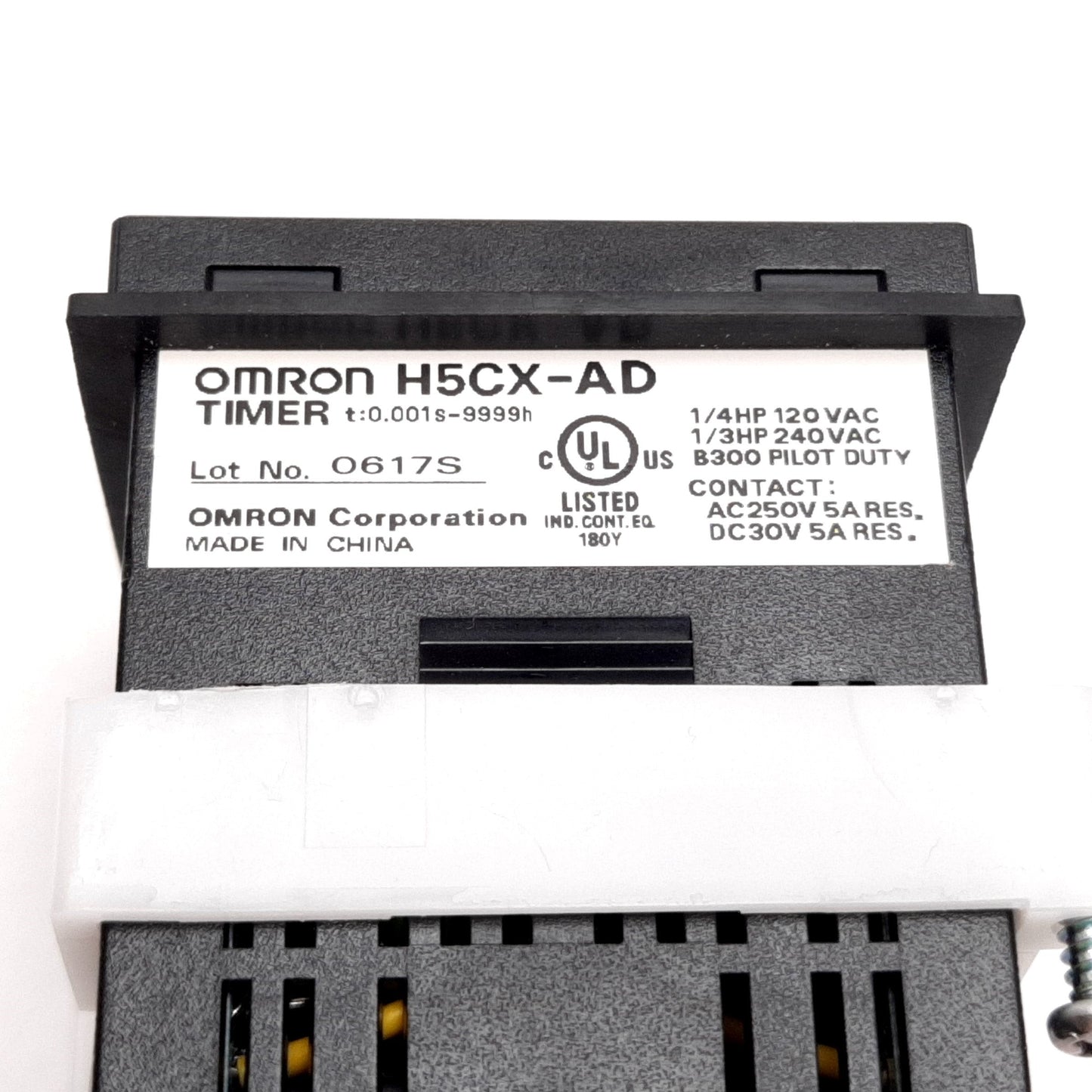 New Other Omron H5CX-AD Digital Timer, Supply: 12-24VDC/24VAC, PNP/NPN, 0.001s to 9999h