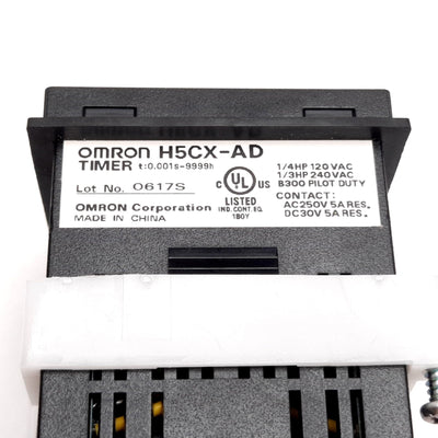 New Other Omron H5CX-AD Digital Timer, Supply: 12-24VDC/24VAC, PNP/NPN, 0.001s to 9999h