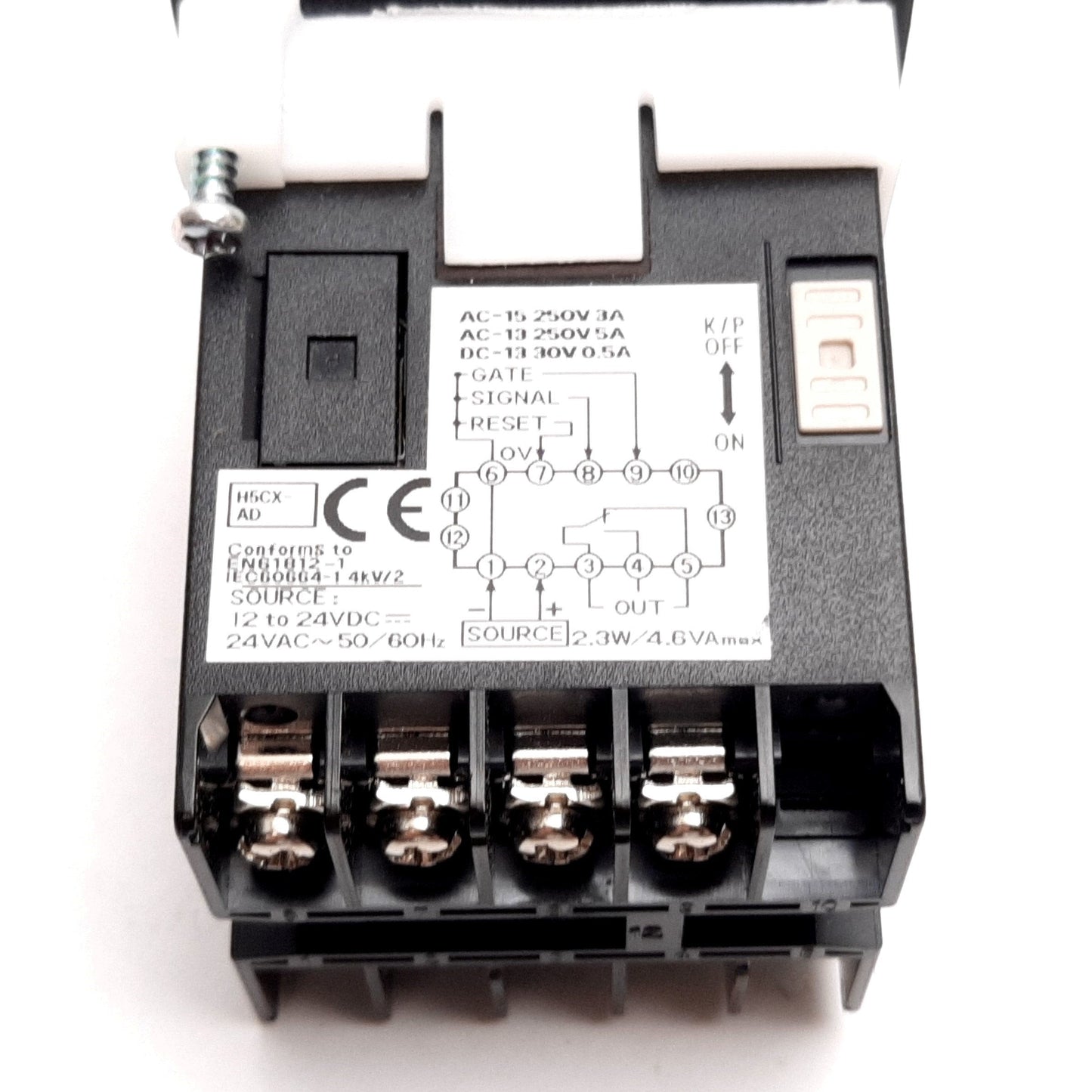 New Other Omron H5CX-AD Digital Timer, Supply: 12-24VDC/24VAC, PNP/NPN, 0.001s to 9999h