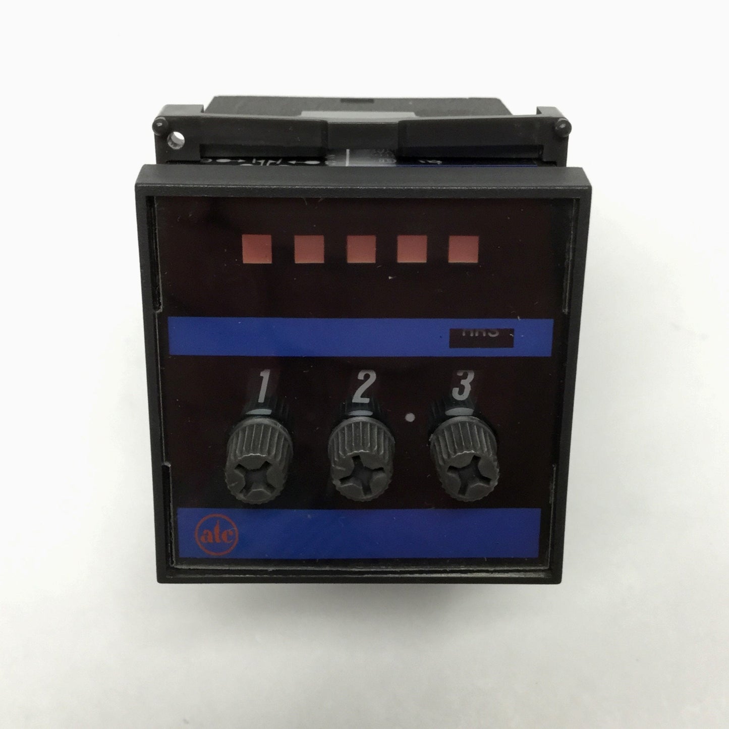 Used ATC 423A300F10XX Bar Graph Display Timer Relay 0-999hr/min/sec, SPDT, 250VAC 10A